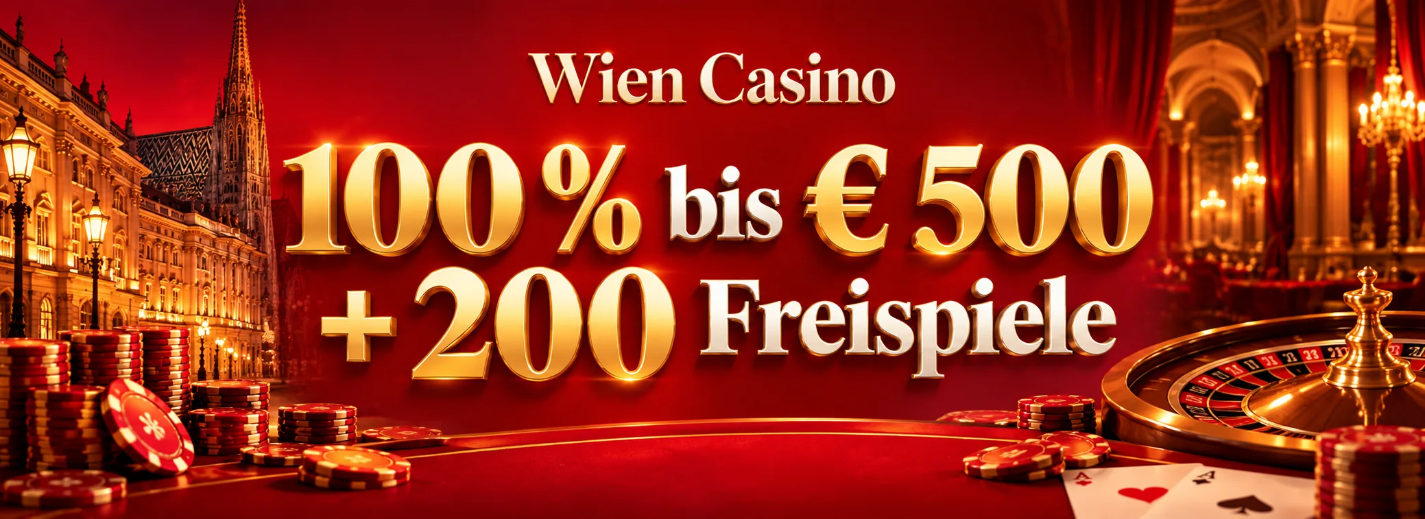 € 500 + 200 Freispiele